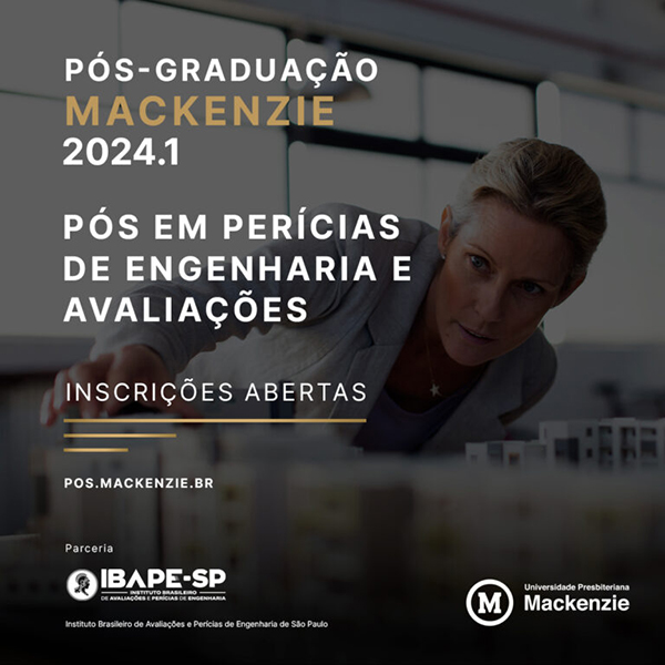 Pós-Graduação em Perícias de Engenharia e Avaliações Pós-Graduação em Perícias de Engenharia e Avaliações